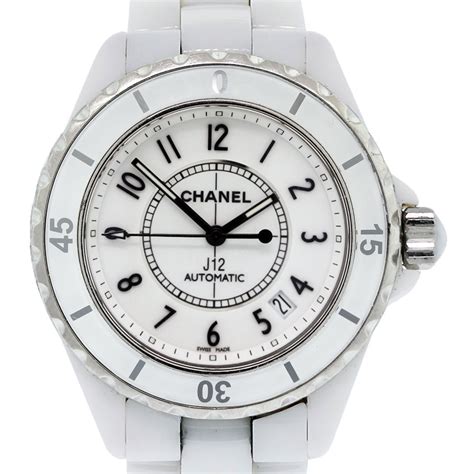 chanel j12 white watch price